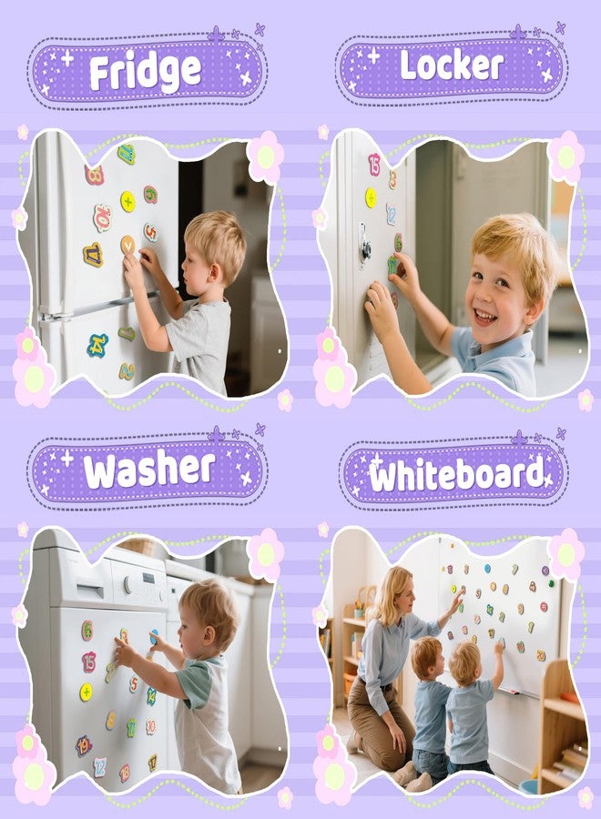 Flamax 26 Pieces Large Magnetic Numbers, 0-20 Number Magnets & Mathematical Operators Magnet, Magnetic Numbers for Whiteboard & Fridge, Numbered Magnet, Fridge Magnets for Toddlers 1-3 - Image 4